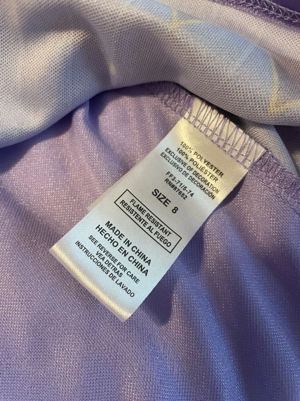 Disney Wish size 8 nightgown dress up - Picture 6 of 6
